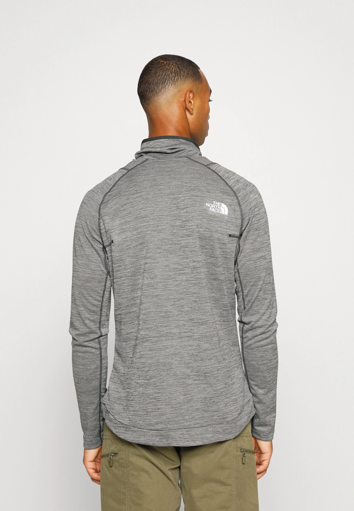 The North Face Crew - Camiseta De Manga Larga - Asphalt Grey White Heather/Asphalt Grey White Heather 3 The North Face Crew - Camiseta De Manga Larga - Asphalt Grey White Heather/Asphalt Grey White Heather - Imagen 3