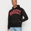 Market Arc Puff Hoodie - Jersey Con Capucha - Black
