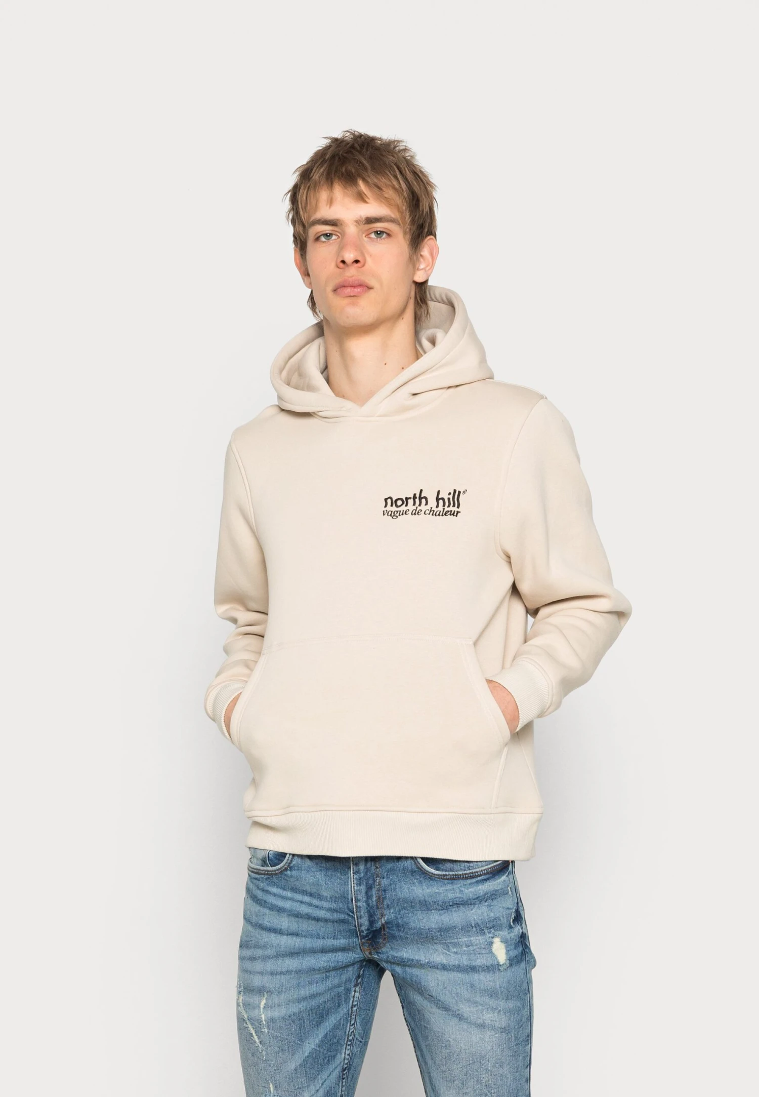 Vague De Chaleur Hoodie - Jersey Con Capucha - Beige 1 Vague De Chaleur Hoodie - Jersey Con Capucha - Beige