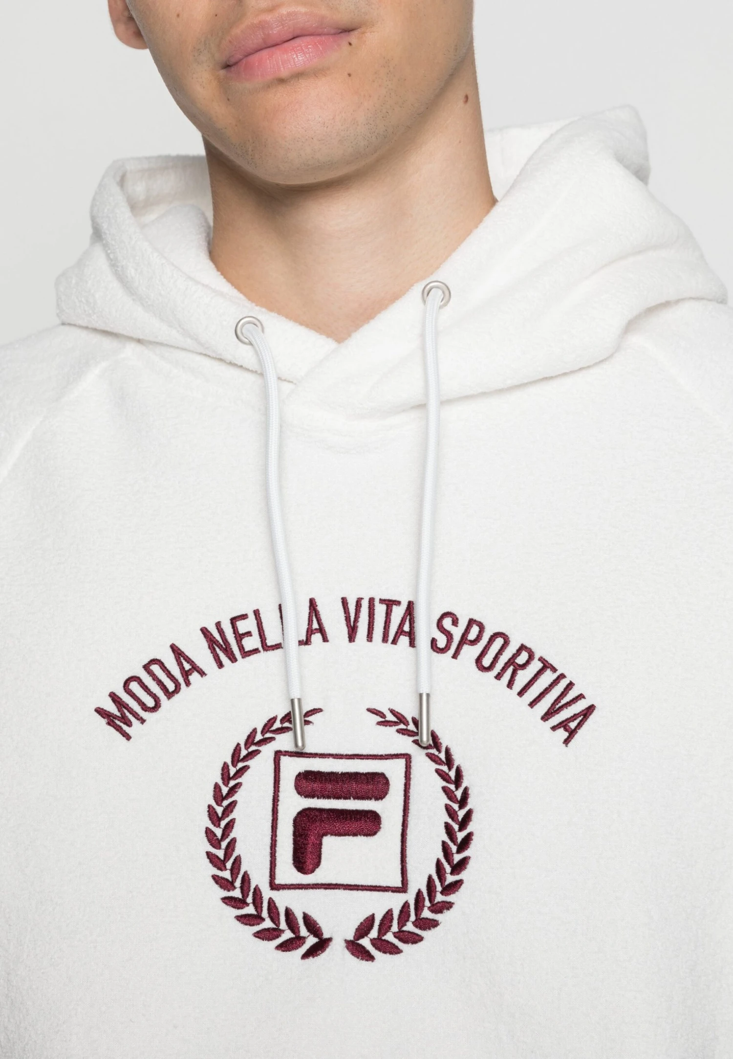 Fila Chick Raglan Hoody - Sudadera - Blanc De Blanc 5 Fila Chick Raglan Hoody - Sudadera - Blanc De Blanc - Imagen 5