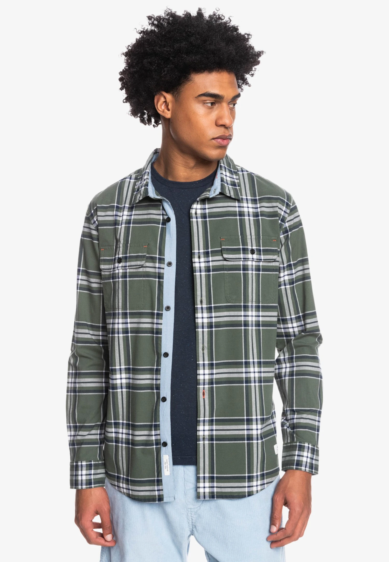 Quiksilver Kirkham Emea - Camisa - Thyme Kirkham Us 1 Quiksilver Kirkham Emea - Camisa - Thyme Kirkham Us