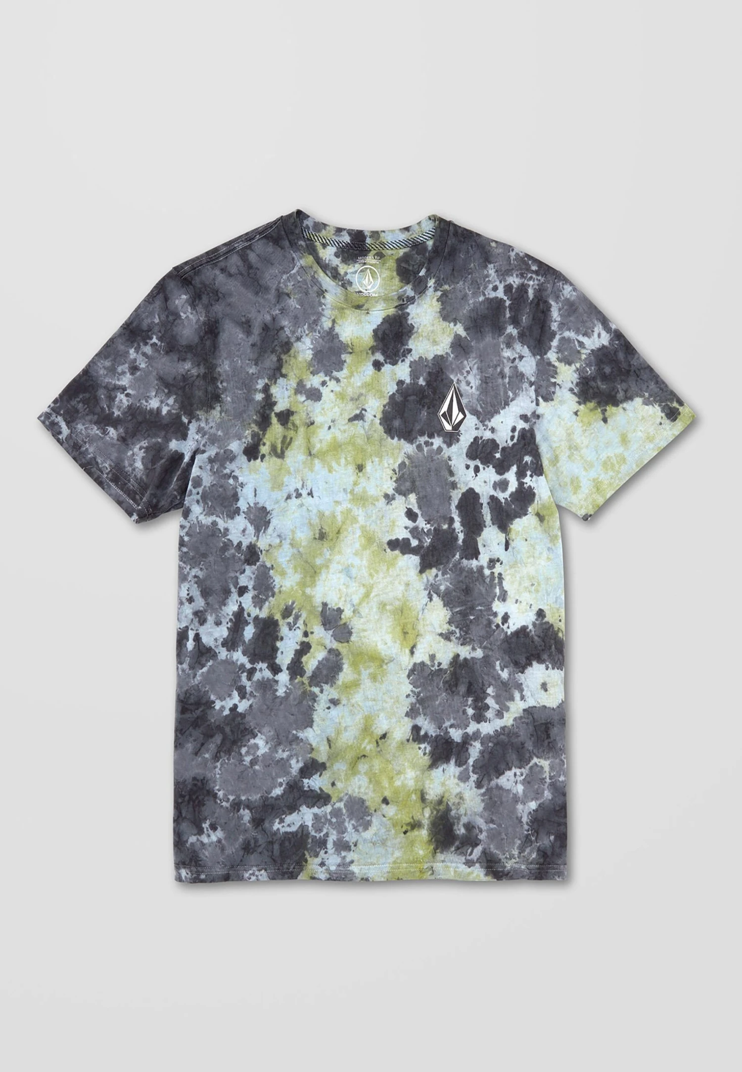 Volcom Iconic Dye- Camiseta Estampada - Lime Tie Dye 3 Volcom Iconic Dye- Camiseta Estampada - Lime Tie Dye - Imagen 3