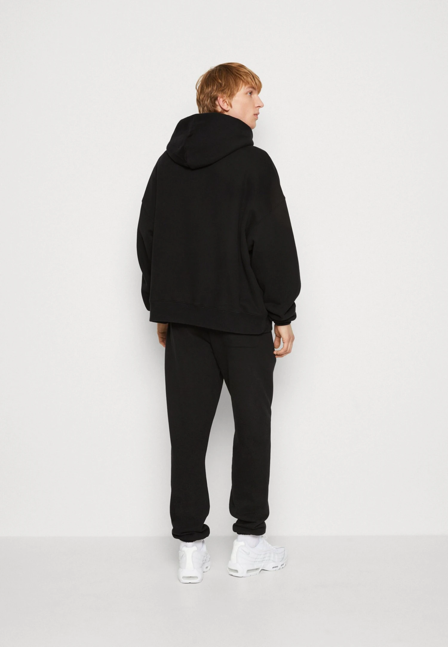 Luxe 600Gsm Idris Hoodie Black Unisex - Jersey Con Capucha - Black 3 Luxe 600Gsm Idris Hoodie Black Unisex - Jersey Con Capucha - Black - Imagen 3