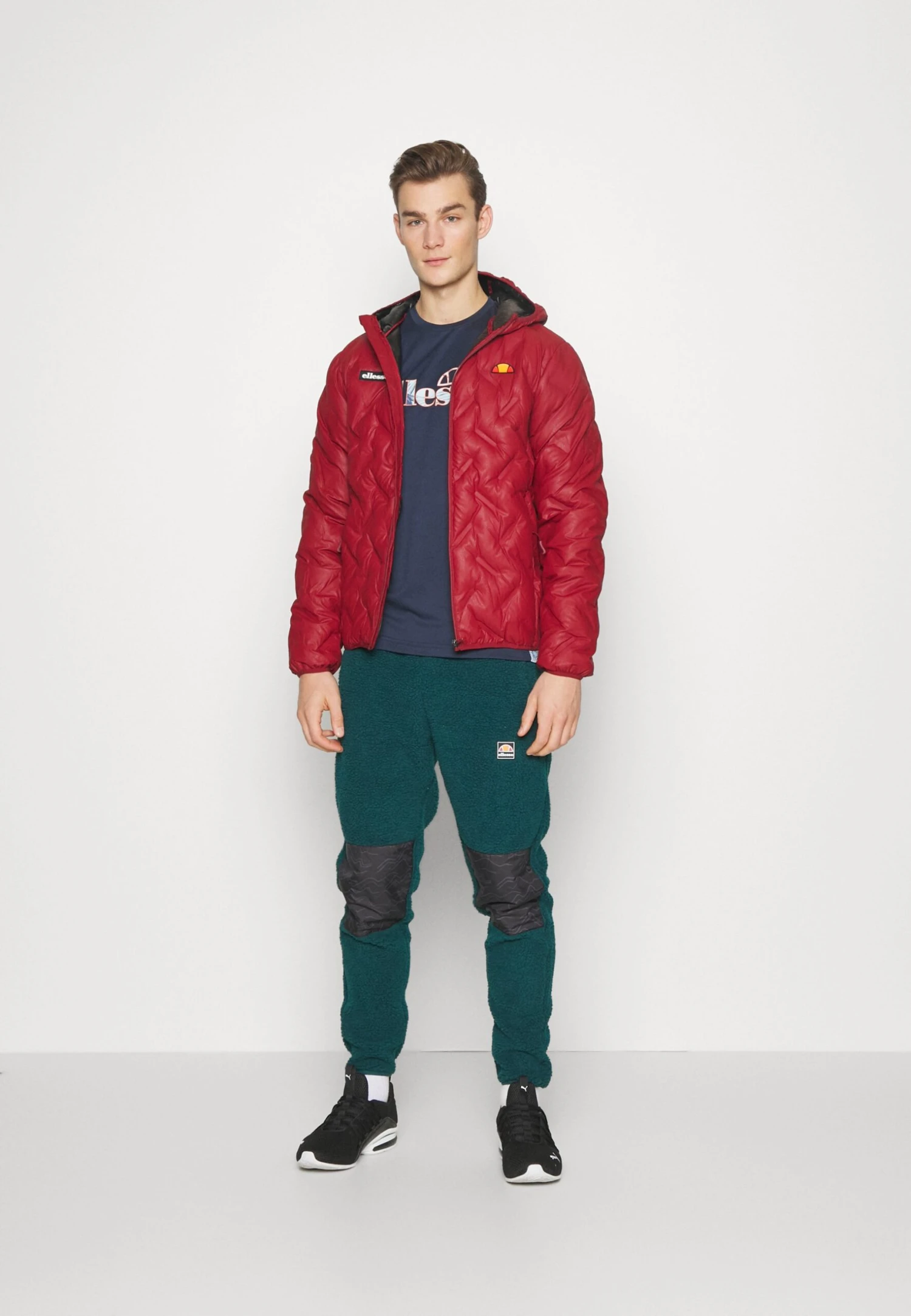 Ellesse Stannetti Jacket - Chaqueta De Invierno - Burgundy 2 Ellesse Stannetti Jacket - Chaqueta De Invierno - Burgundy - Imagen 2