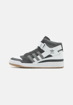 Adidas Originals Forum Mid Unisex - Zapatillas Altas - Grey Five/Grey Three/Footwear White