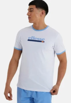 Ellesse Camiseta Estampada - White