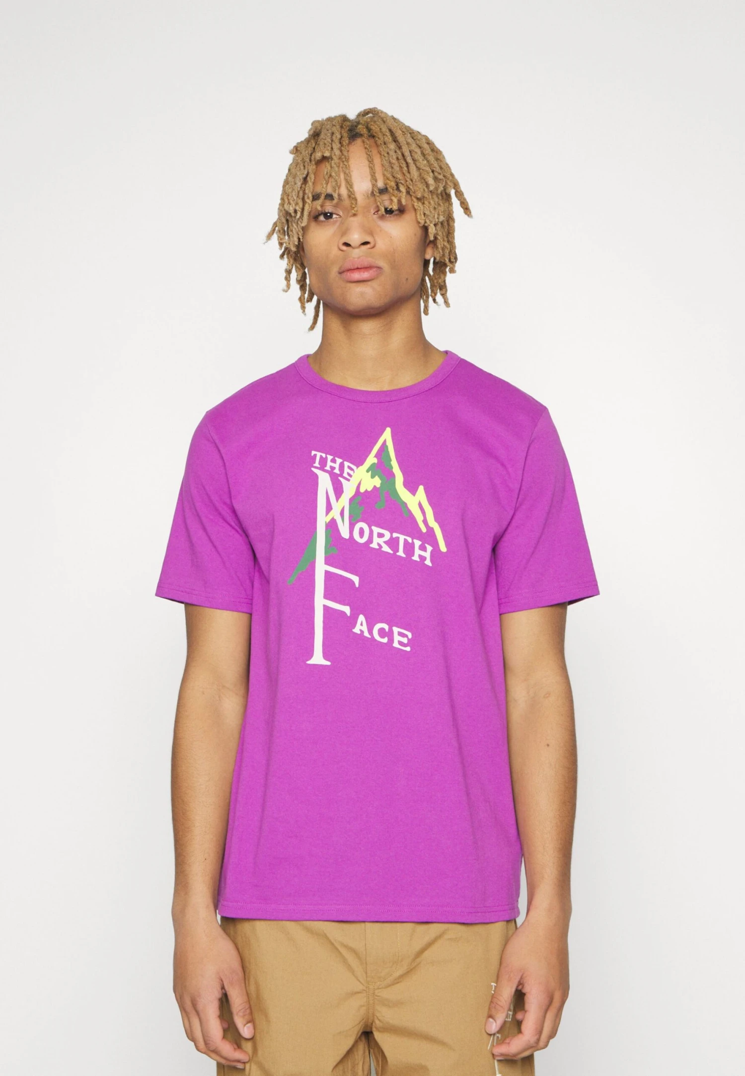 The North Face Ringer Tee - Camiseta Estampada - Purple Cactus Flower 3 The North Face Ringer Tee - Camiseta Estampada - Purple Cactus Flower - Imagen 3