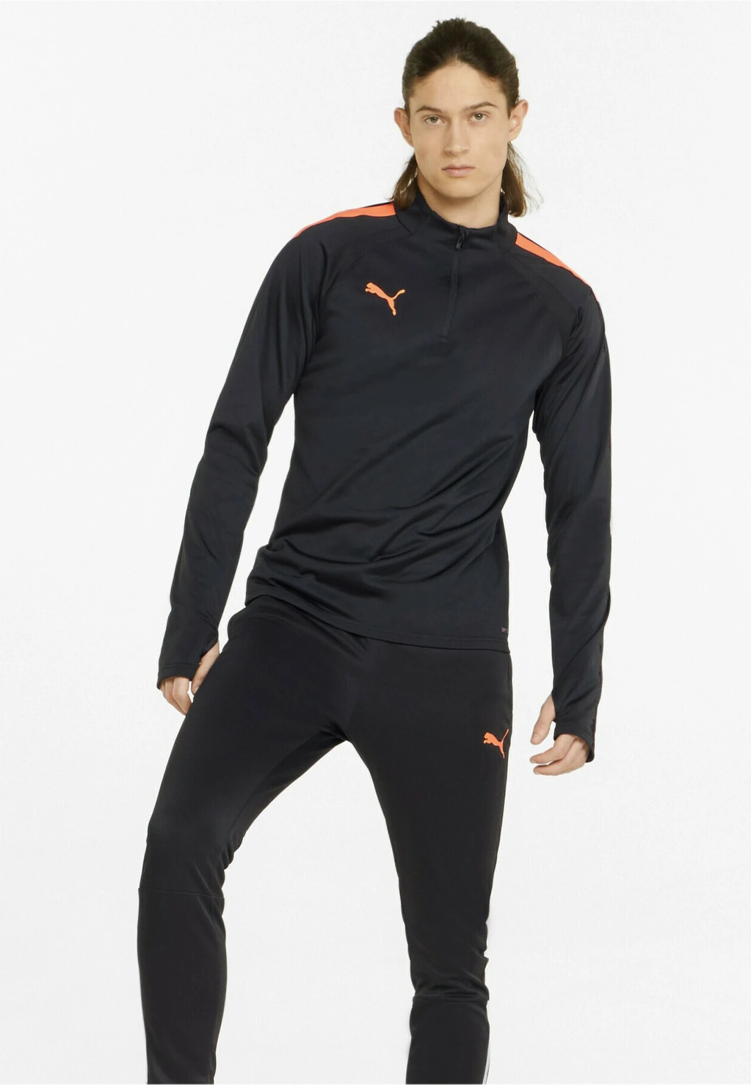 Teamliga Training Pants - Pantalones Deportivos - Puma Black Neon Citrus 2 Teamliga Training Pants - Pantalones Deportivos - Puma Black Neon Citrus - Imagen 2